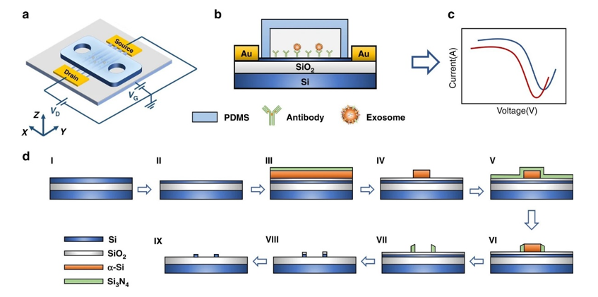 تشخیص در لحظه و بدون برچسب  اگزوزوم‌ها روی چیپ...